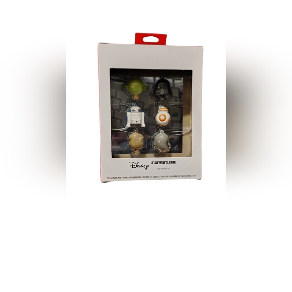 Set of 6 mini Hallmark star wars Christmas ornaments - Picture 2 of 3